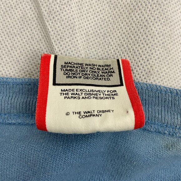 Vintage Mickey Mouse Disney Designs Men's Large/XL Henley Short Sleeve T-Shirt - Picture 7 of 7